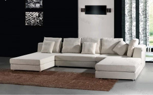 Classical Cloth Living Room Sofa (JP-SF-008)