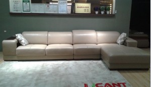 Competitive Price Living Room Furniture Leather Sofa (N850)