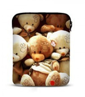 Customized Neoprene Bear Laptop Sleeve