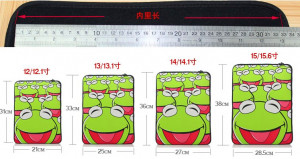 Cute Cartoon Neoprene Laptop Sleeve