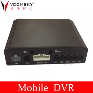 DVR Movil 4CH 3G WiFi GPRS SD GPS Tracking Recorder H. 264