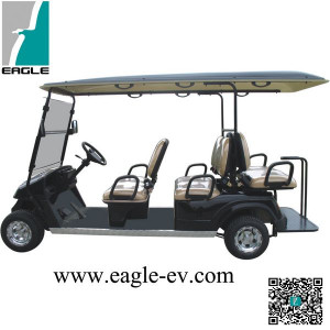 Electric Golf Carts, 6 Seats, CE Certificate, Factory Supply, Made in China, 4kw 48V, AC Motor, Eg2046ksf