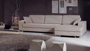 Elegant White 1-3-Seater Fabric Corner Sofa (JP-sf-015)