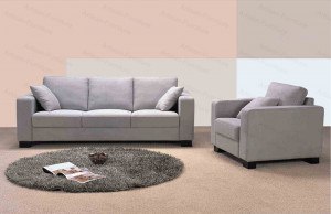 Exclusive Modern Corner Sectional Fabric Leather Sofa Set for Home Hotel Living Room Furniture