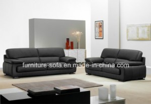 Furniture 3seater High Density Sponge Leather Sofa (SF01)