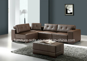 Good Quality Easy Clean 3seat Couch Sectional Sofa (S121)