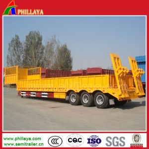 Heavy Duty Equipment Low Loader Trailer