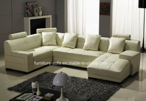 Home Furniture Feature 3seat+3seat+Couch Leather Sofa (S033)