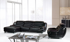 Home Furniture-Leather Living Room Sofa (901)