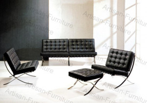 Hot Sell Modern Leather Barcelona Sofa Chair (JP-sf-272)