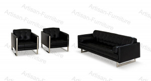 Hotel Office Stainless Steel Sofa Set (JP-sf-213)