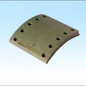 ISO 9001: 2008 Certification Non-Asbestos Brake Lining (WVA19094)