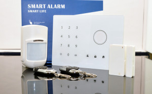 Intelligent Wireless Sensors Ios / Android APP Remote Intruder Alarm System