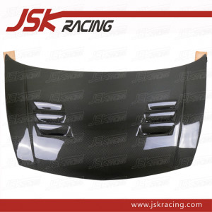 Js-1 Style Carbon Fiber Hood for 2006-2009 Honda Civic Fd2 4D (JSK121053)