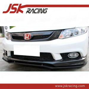 Jsk-2 Style Carbon Fiber Front Lip for 2011-2012 Honda Civic 4D (JSK122013)