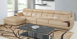 Leather Lounge Reception Sofa Set / Living Room Sofa Furniture (RFT-1001)