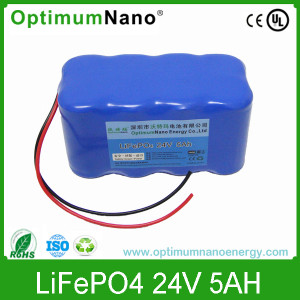 Lithium Battery 24V5ah with BMS Internal for Wireless POS Machine