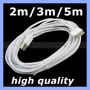 Long Charger 2m/3m/5m Cable for iPhone 4 4s iPad iPod