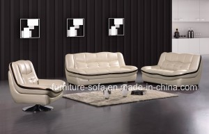 Lovely Home Furniture 2seater Top Leather Sofa (QB67)