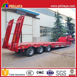 Low Bed Heavy Duty Hydraulic Trailer (Detachable Gooseneck)
