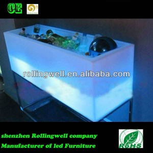 Modern LED Flower Pot LED Furniture LED Lighting Flower Pot LED Ice Bucket (RW-022)