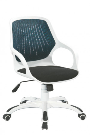 Modern Low Back White Frame Staff Mesh Chair (Fs-805)