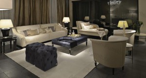 Modern Star Hotel Lobby Sofa with Chair Luxury Furniture (JP-sf-348)