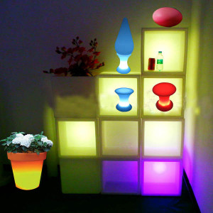 Modern Wine Cabinet/Furnishing Beer Bucket/LED Furniture