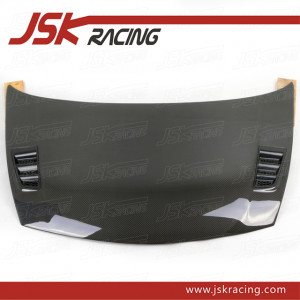 Mugen Rr Style Carbon Fier Hood Bonnet for 2006-2009 Honda Civic Fd2 (JSK121032)