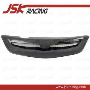 Mugen Style Carbon Fiber Front Grille for 2004-2005 Honda Civic Ep Hb