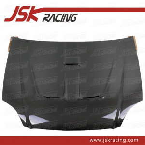 Mugen Style Carbon Fiber Hood Bonnet for 1999-2000 Honda Civic (JSK120501)