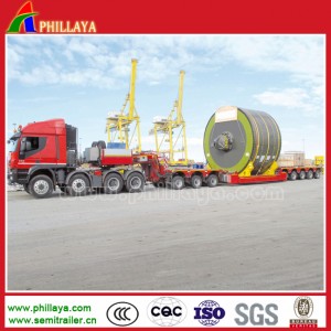 Multi-Axle Semi Hydraulic Trailer for Sale