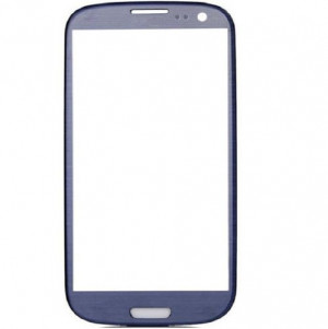 New Outer Screen Glass Lens for Samsung S3 I9300 Blue
