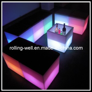 OEM Luminous Plastic LED Ice Bucket (RW-028)