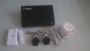 Quad Band GSM Security Remote Control Tamper Alarm Office Intruder Alarm System