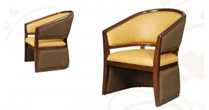 Restaurant Upholstered Armchair (TC1723)