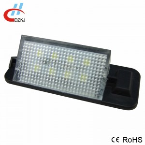 Samsung Chip 8SMD LED Car License Plate Light (for BMW)
