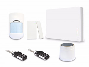 Six-Languagestouch Keypad GSM Wireless Sensors Security Intruder Alarm System
