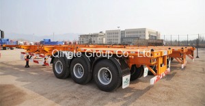Skeleton Container Semi Trailer (QDT9352TJZG)