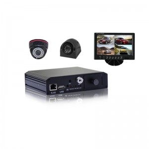 Small Car DVR for Taxi/Truck Video Recording, Support 3G GPS WiFi