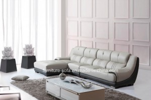 Soft Living Room Furniture High Quality Leather Sofa (SO67)