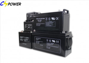 Solar Rechargeable Gel Battery 12V 2V 6V