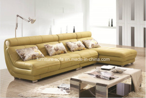 Sweet House Furniture Made in China Leather Sofa Set (SO23)