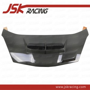 T-R Style Carbon Fiber Hood for 2009-2013 Honda Jazz Fit (JSK120203)