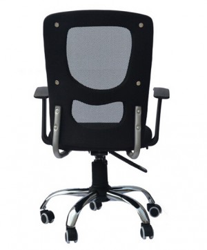 Top Quality Upholstered Chair Medium Back Staff Chair