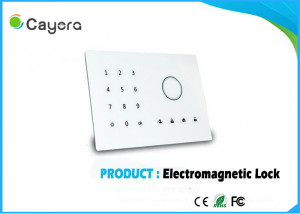 Touch Keypad SMS Command Security Wireless Transmission Intruder Alarm System