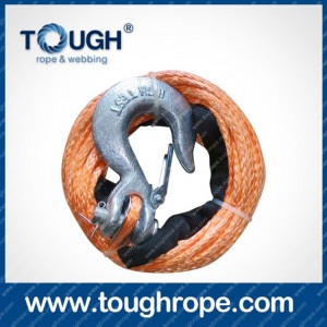 Tr-03 Boat Winch Dyneema Synthetic 4X4 Winch Rope with Hook Thimble Sleeve Packed as Full Set