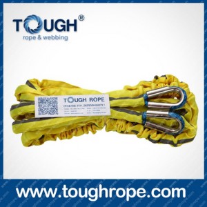 Tr-03 Electric Boat Anchor Winch Dyneema Synthetic 4X4 Winch Rope with Hook Thimble Sleeve Packed as Full Set