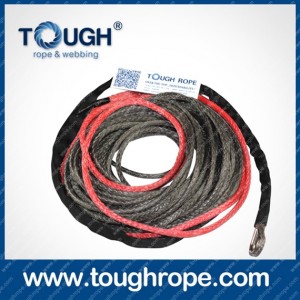 Tr-04 Hand Anchor Winch Dyneema Synthetic 4X4 Winch Rope with Hook Thimble Sleeve Packed as Full Set