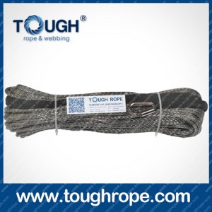 Tr-04 Mining Winch Dyneema Synthetic 4X4 Winch Rope with Hook Thimble Sleeve Packed as Full Set